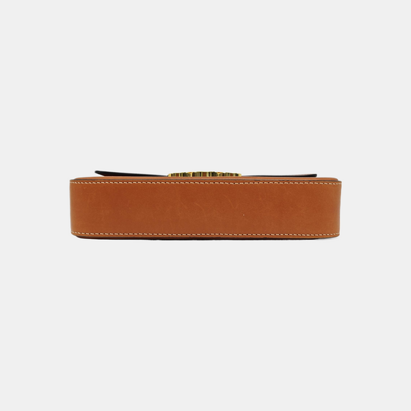TRIOMPHE Small Calfskin Brown