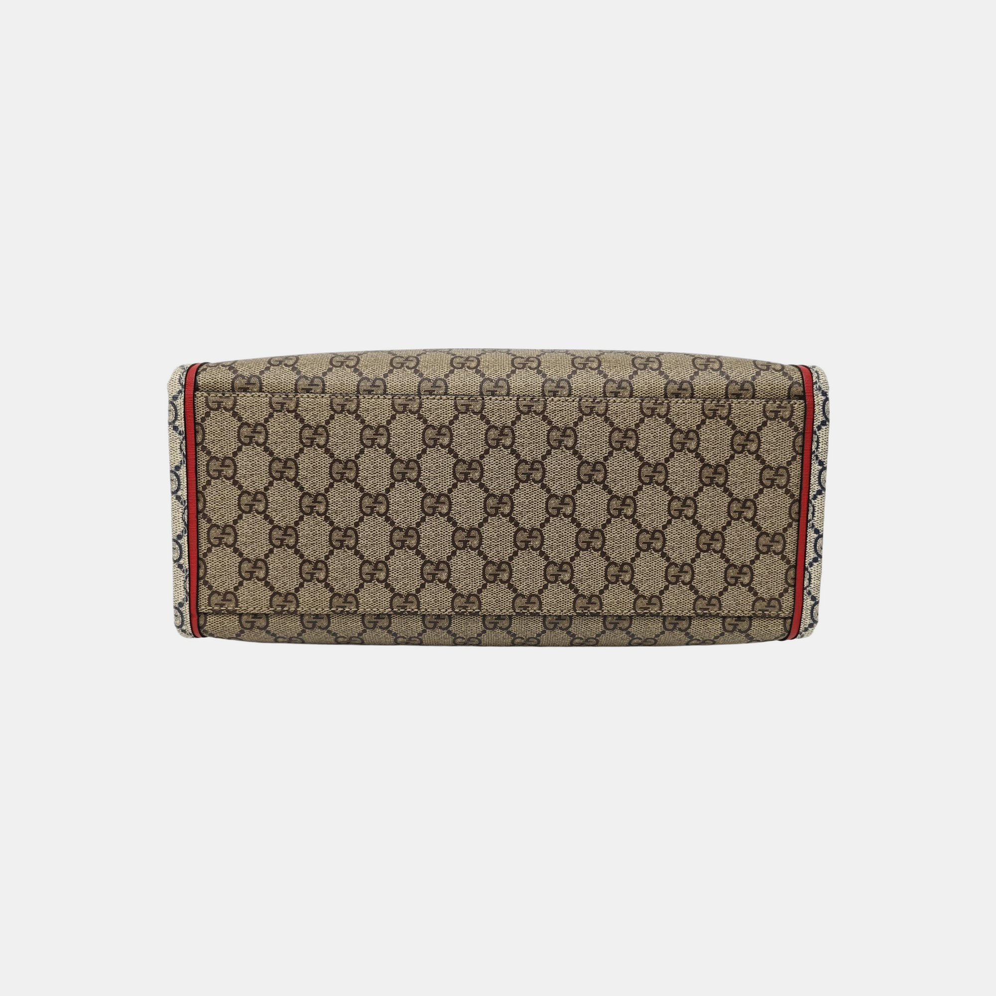 Retro Small Monogram Coated Canvas Beige