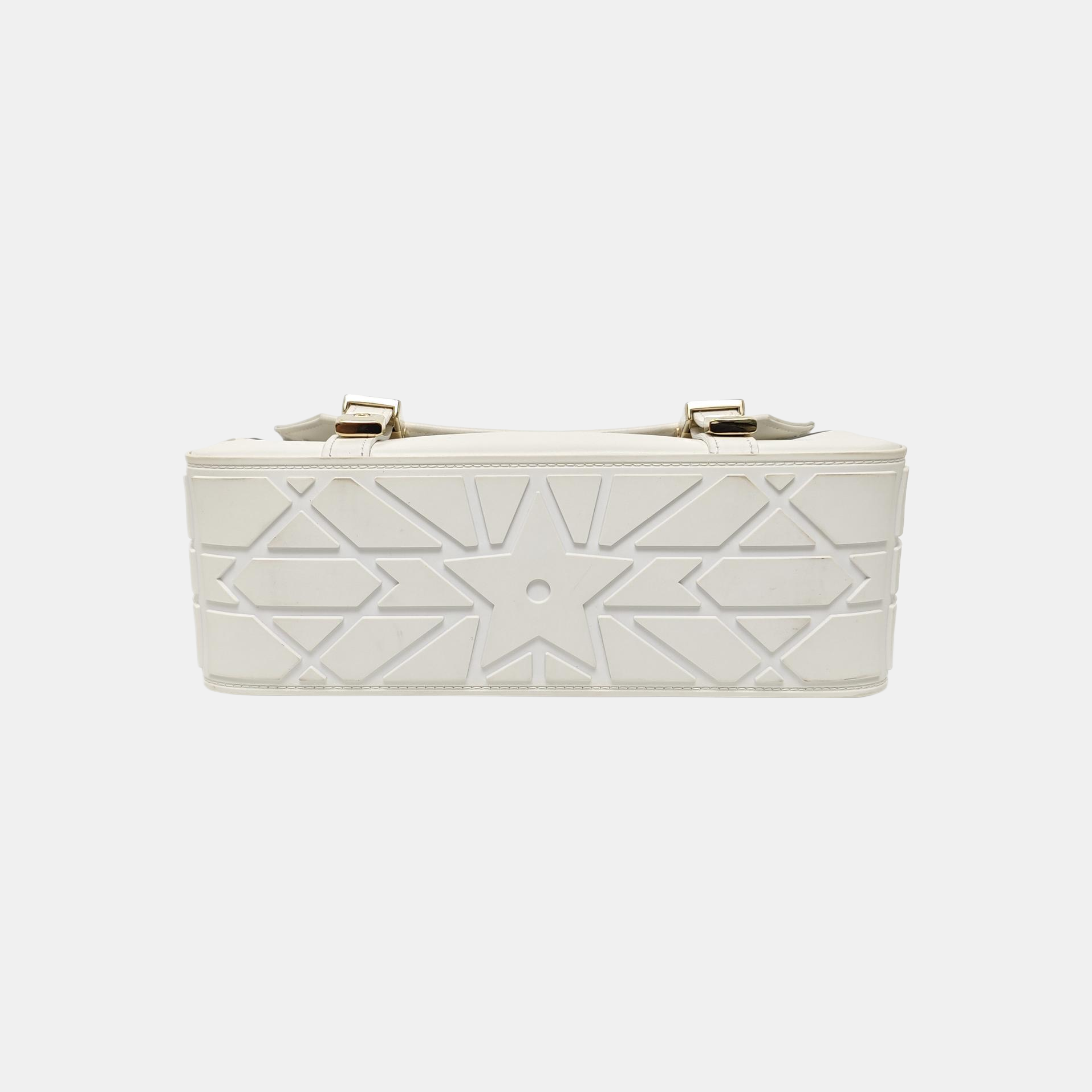 Diorcamp Small Calfskin White
