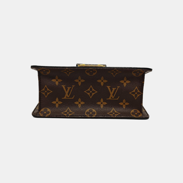 WYNWOOD Monogram Patent Leather Black