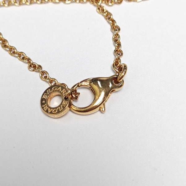 B.ZERO1 18k White Gold Rose Gold Necklace