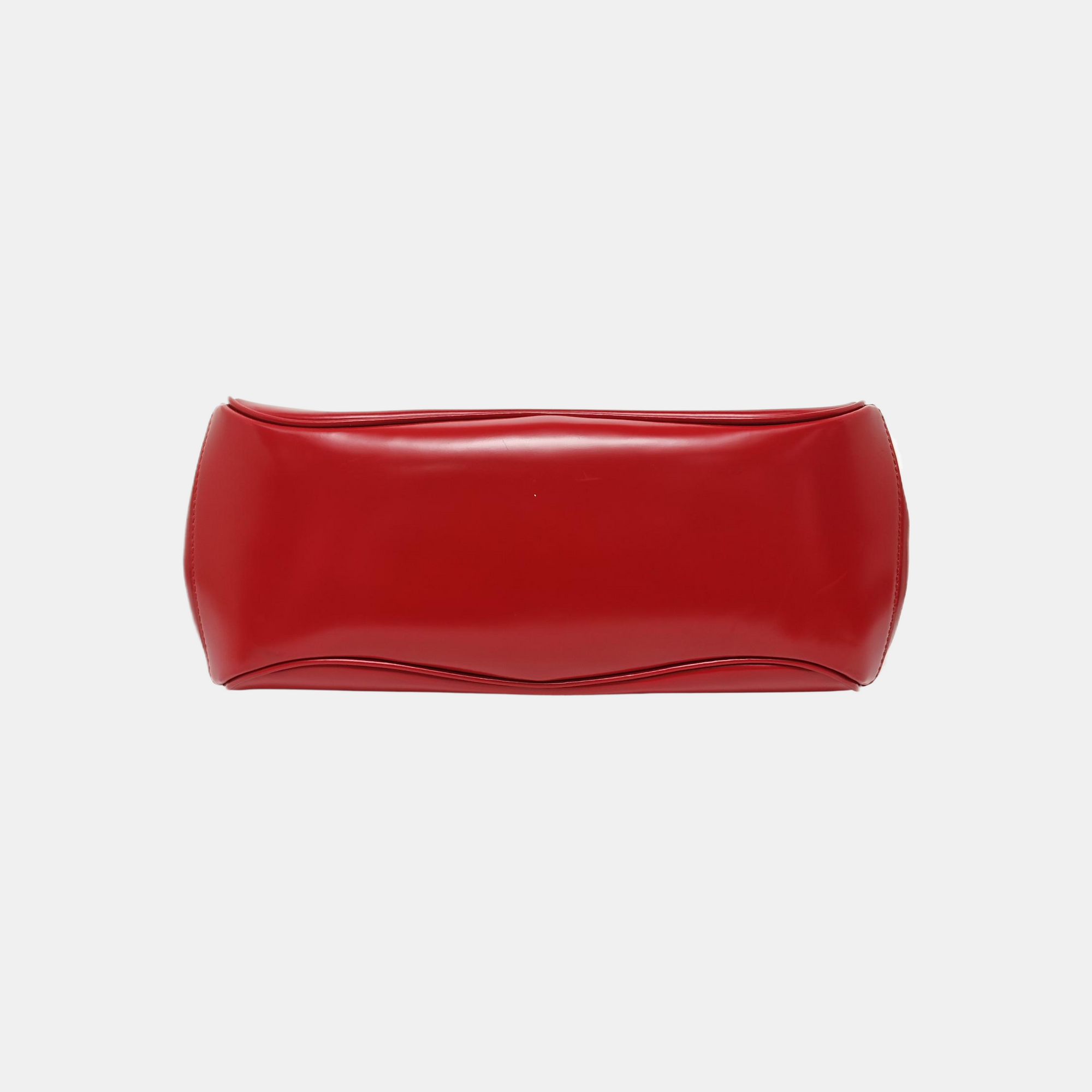 Lady Lock Calfskin Red