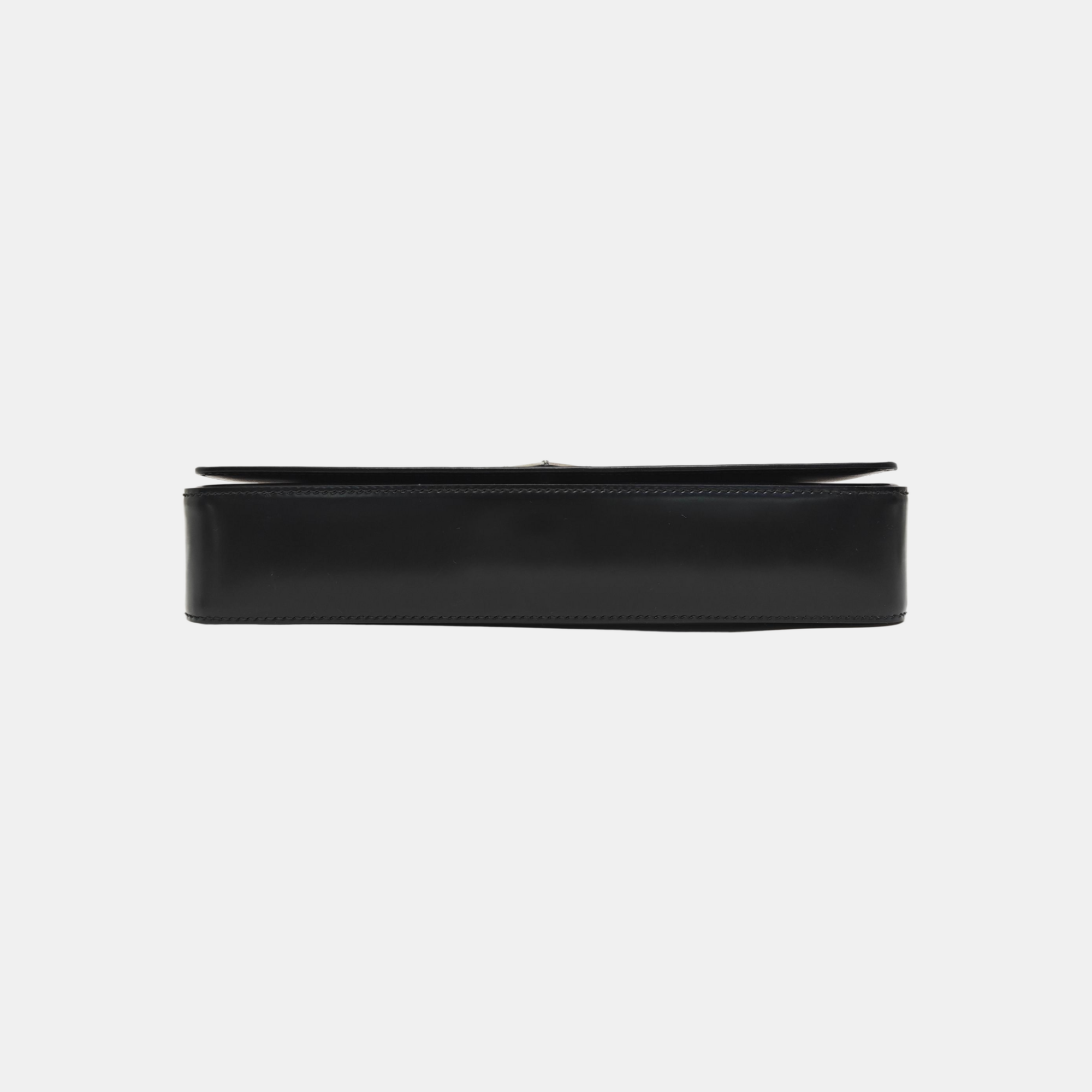 Calfskin Shoulder Bag Black