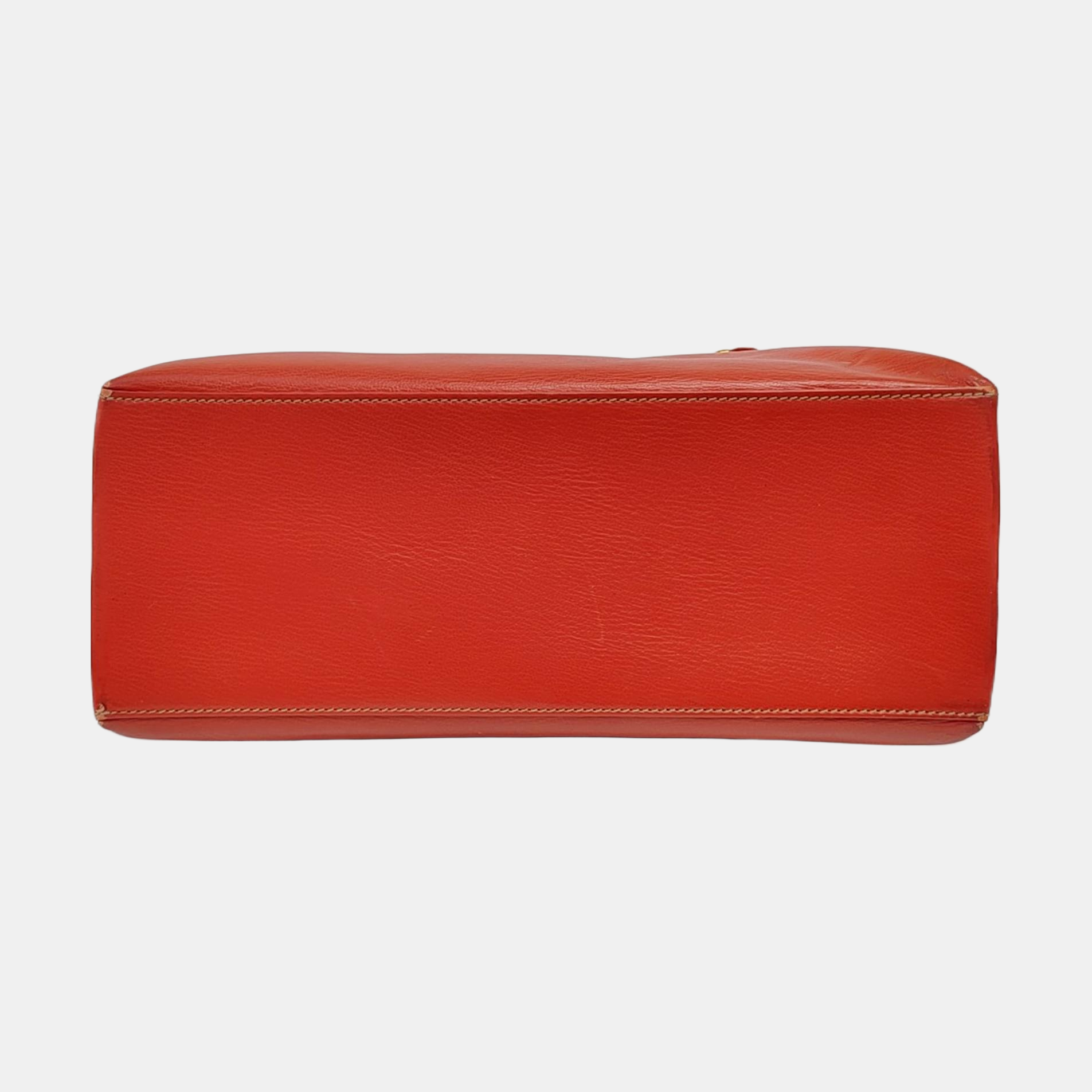 Calfskin Tote Bag Red