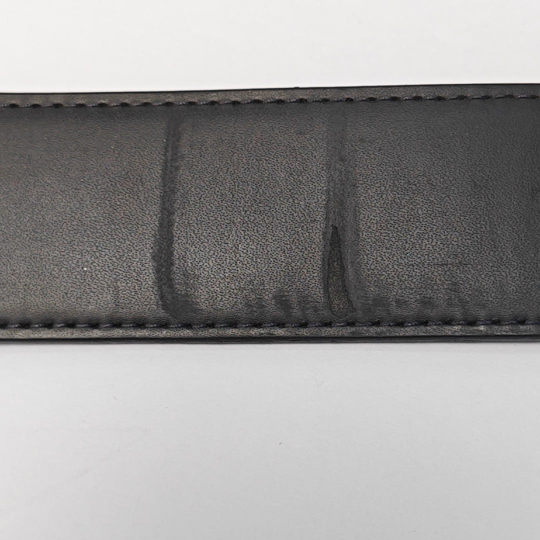 Coated Canvas Belt Black