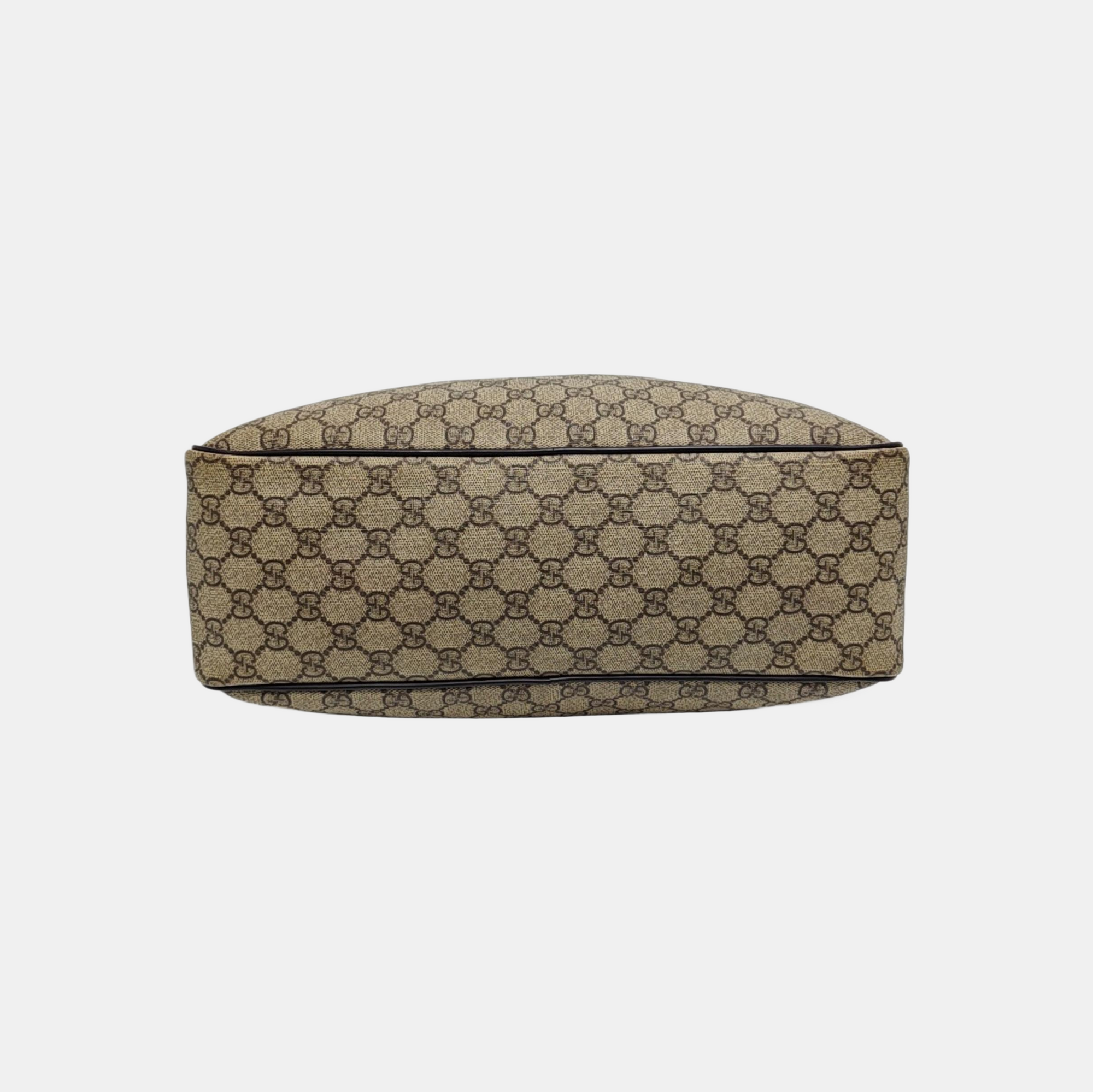 GG Supreme Monogram Coated Canvas Brown