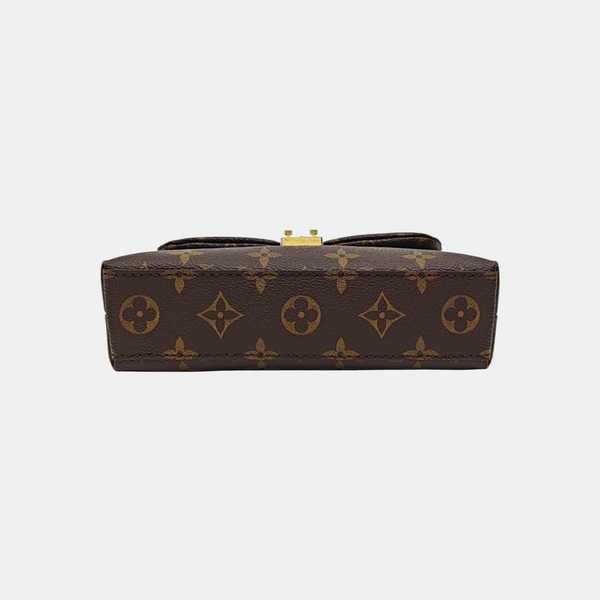 MADELEINE Monogram Coated Canvas Brown