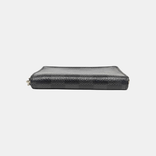 Damier Graphite Coated Canvas Card Holder Gray
