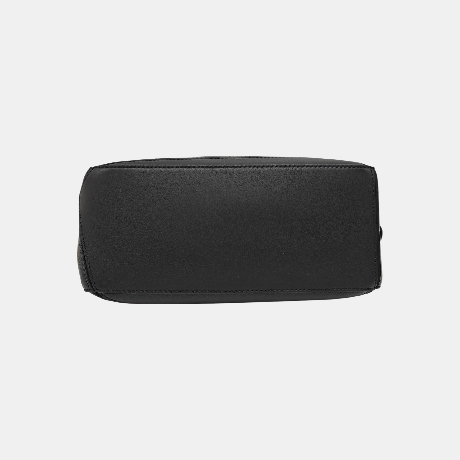 Puzzle Edge Small Calfskin Black