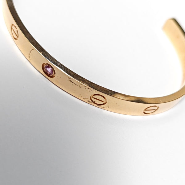 LOVE 18k Rose Gold Bangle