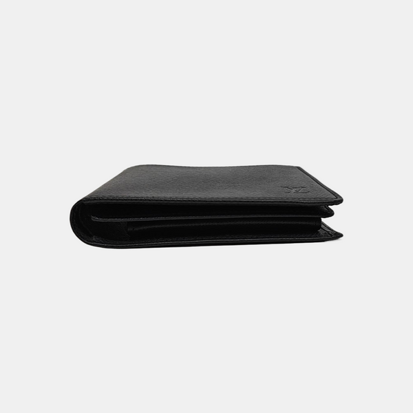 VIKTOR Calfskin Black Wallet