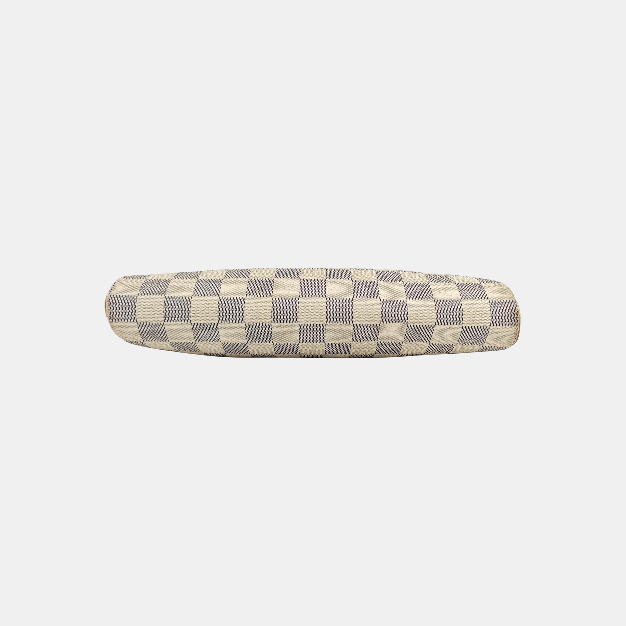 EVA Damier Azur Coated Canvas White