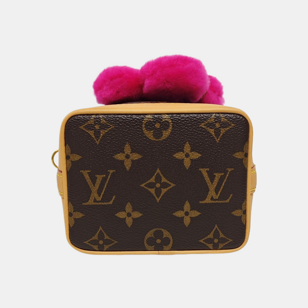 VIVIENNE Monogram Coated Canvas Brown