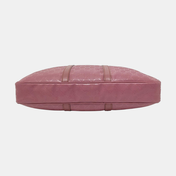 Signature Monogram Coated Canvas Pink