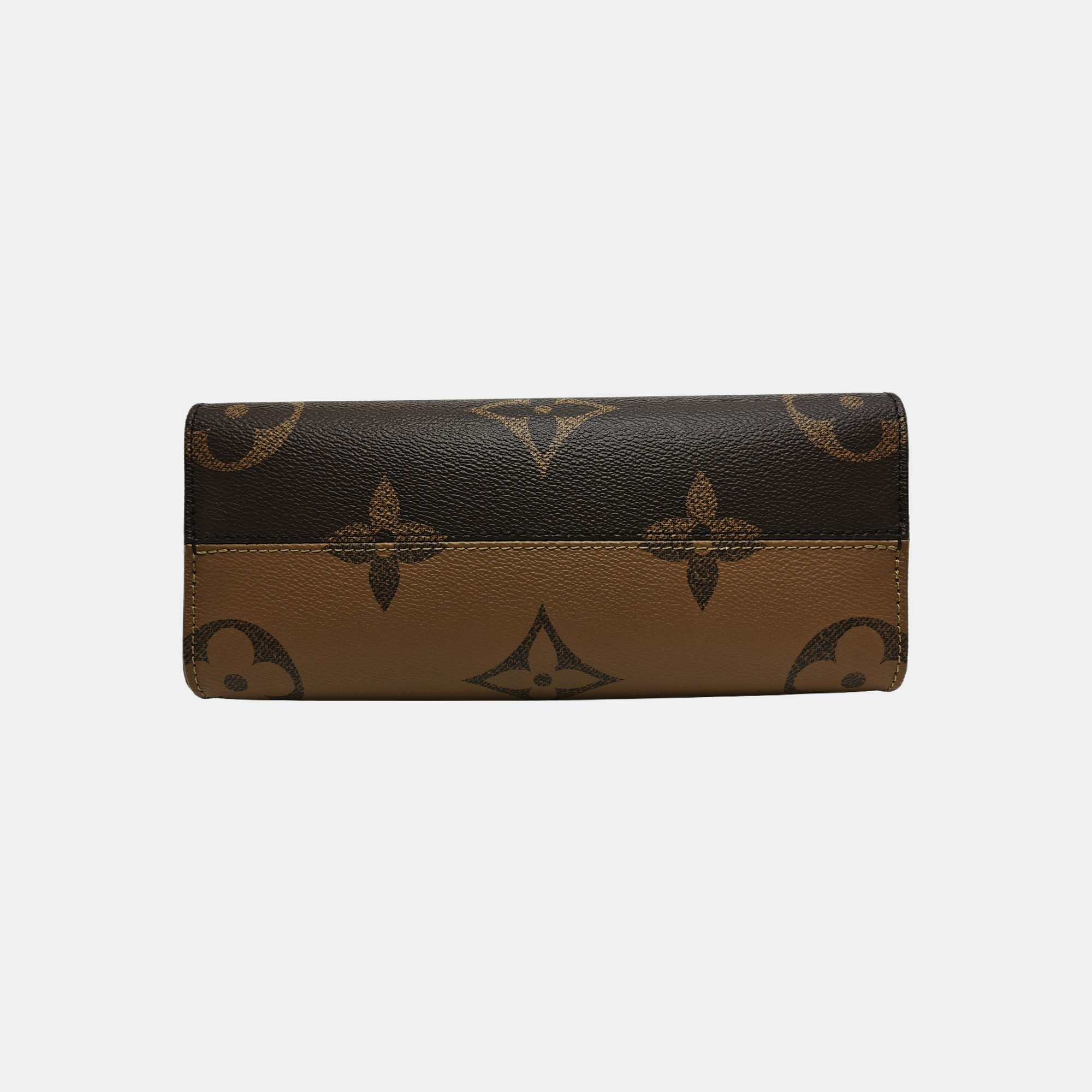 ONTHEGO PM Monogram Coated Canvas Brown