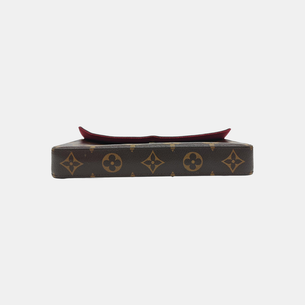 FÉLICIE Monogram Coated Canvas Brown