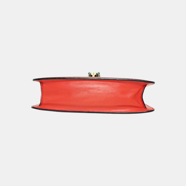 SERPENTI FOREVER Small Calfskin Red