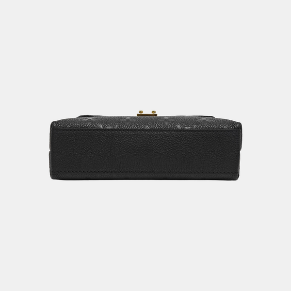 MADELEINE Nano Monogram Calfskin Black