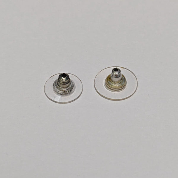 Metal Silver Stud Earrings