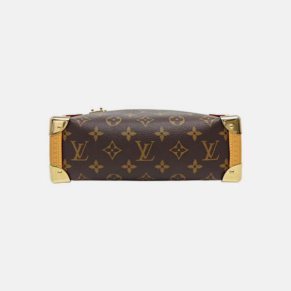 SIDE TRUNK MM Monogram Coated Canvas Brown