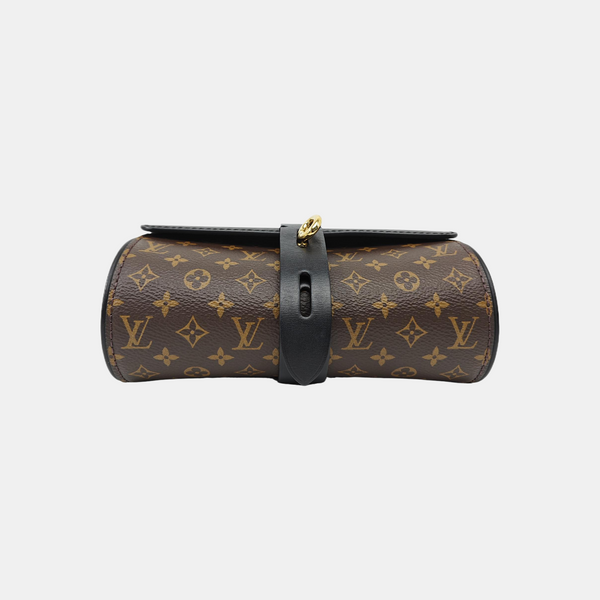 GLASSES CASE Monogram Coated Canvas Black