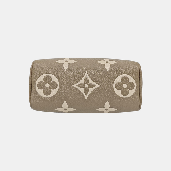 SPEEDY Nano Monogram Calfskin Gray