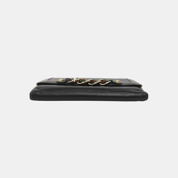 Calfskin Wallet Black