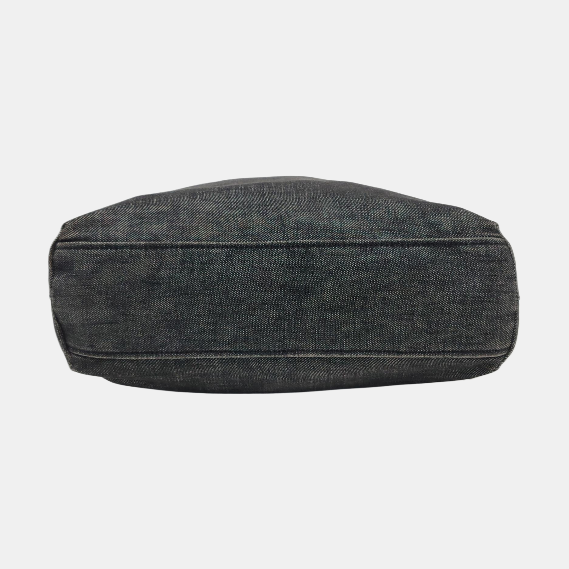 Denim Shoulder Bag Gray
