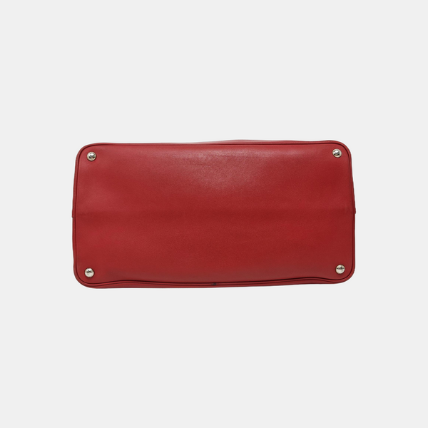 Double Calfskin Red