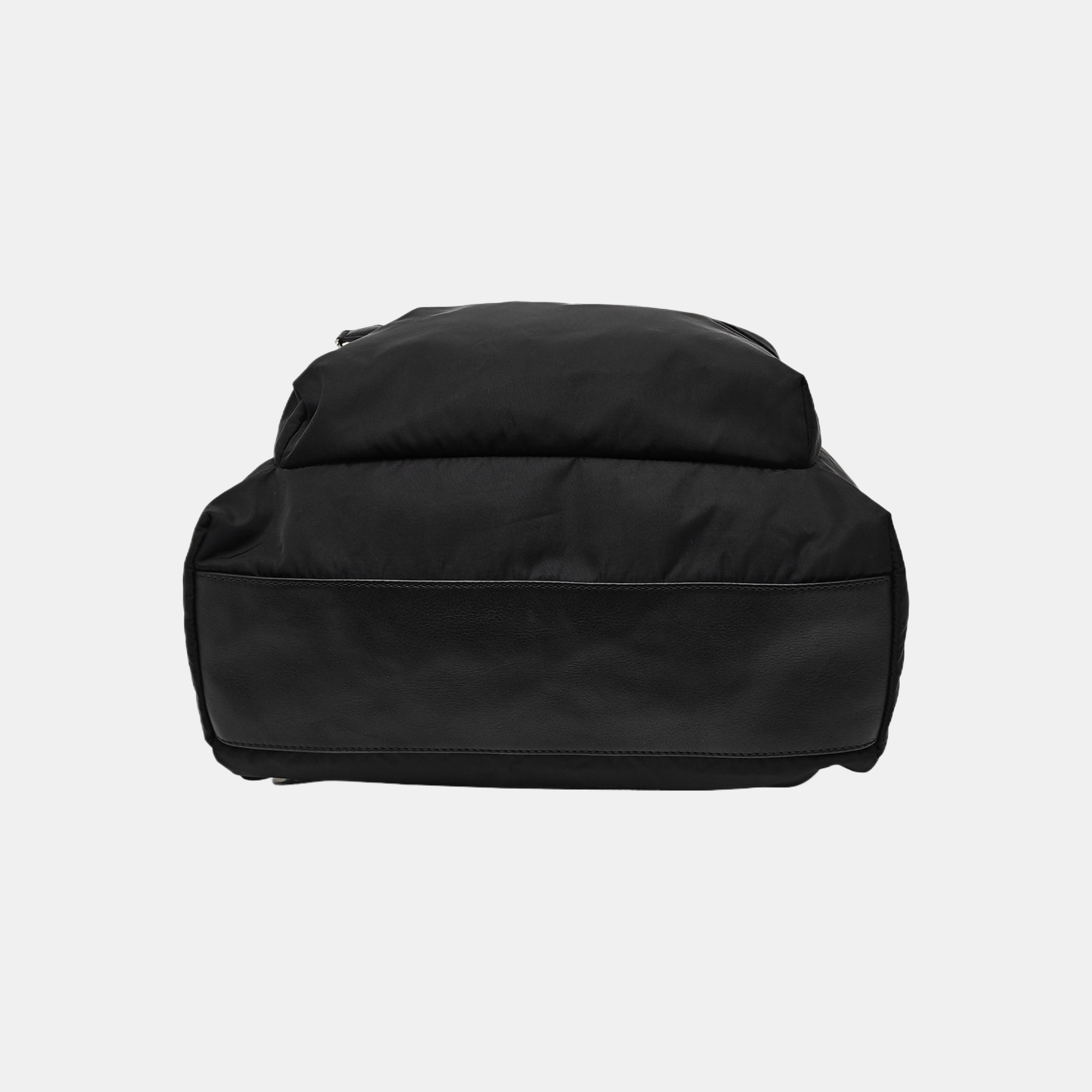Nylon Backpack Black