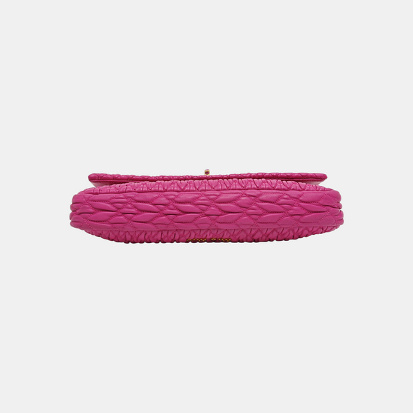 Crystal Quilted Lambskin Red