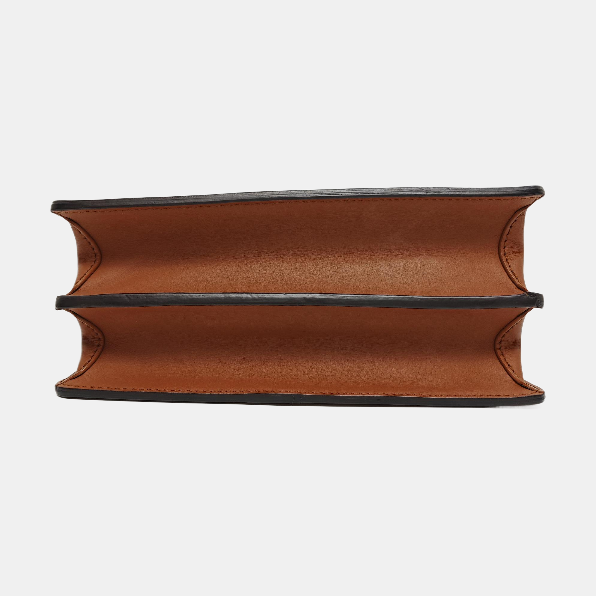 DAUPHINE MM Monogram Coated Canvas Brown