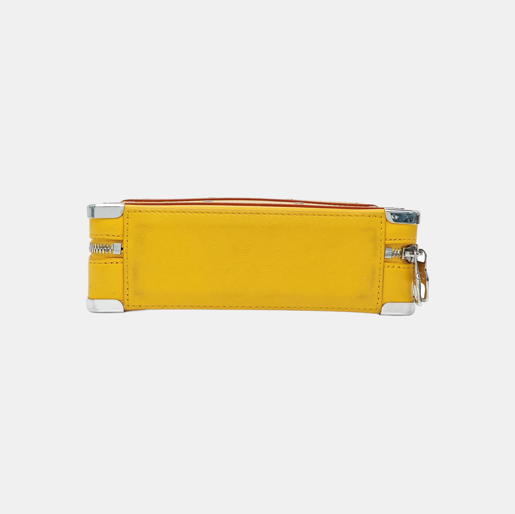 SOFT TRUNK Calfskin Yellow