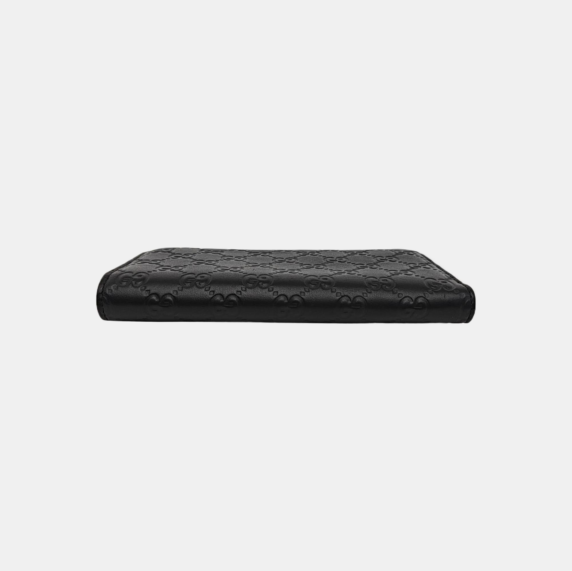 Monogram Calfskin Wallet Black