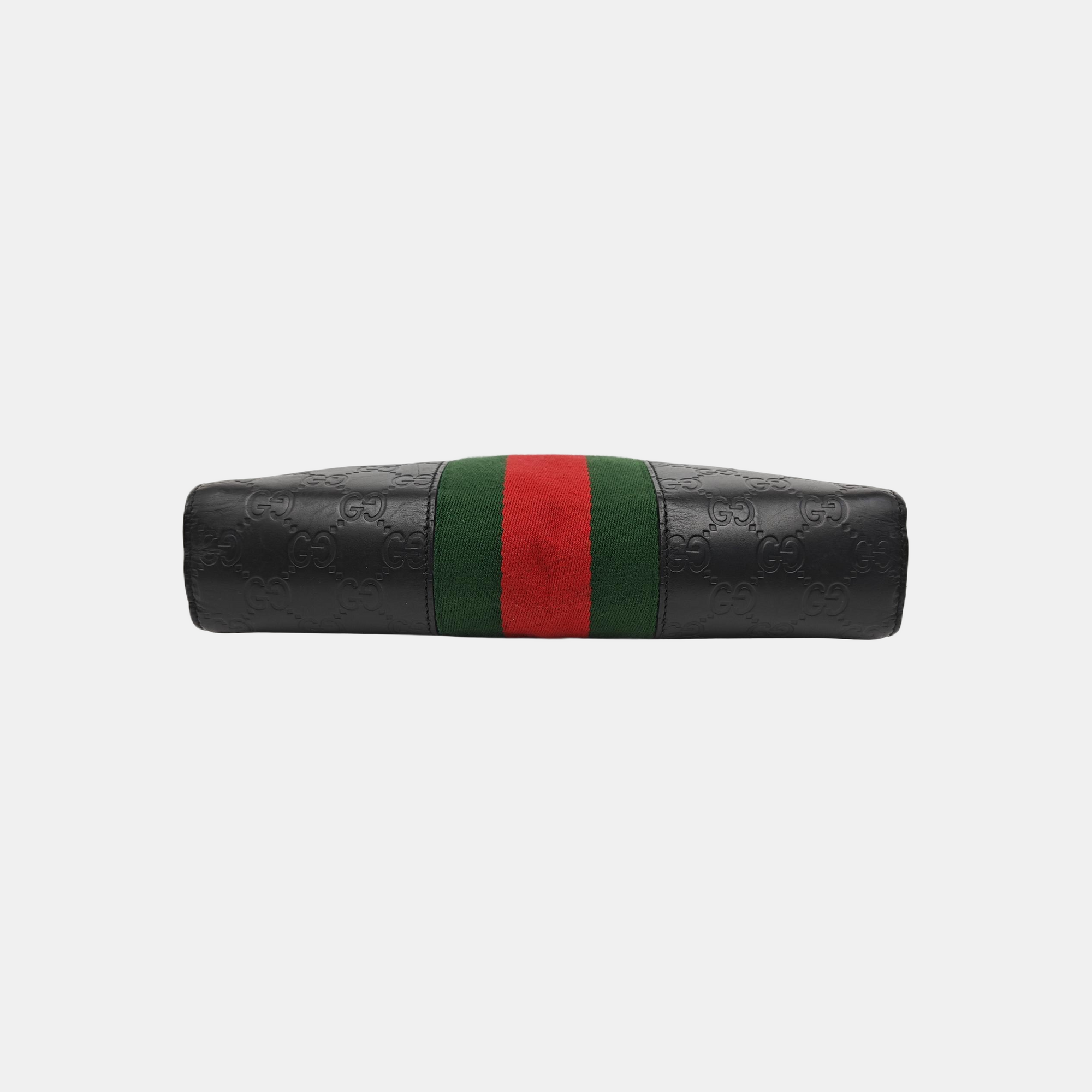 Signature Monogram Calfskin Black