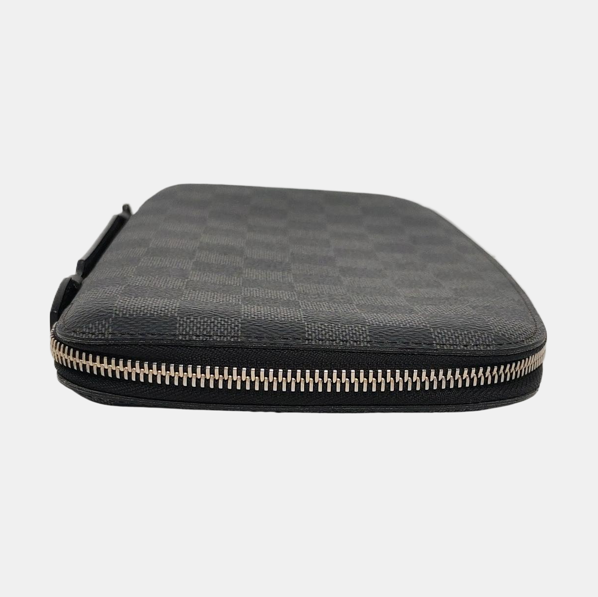 ATOLL Damier Graphite Calfskin Black