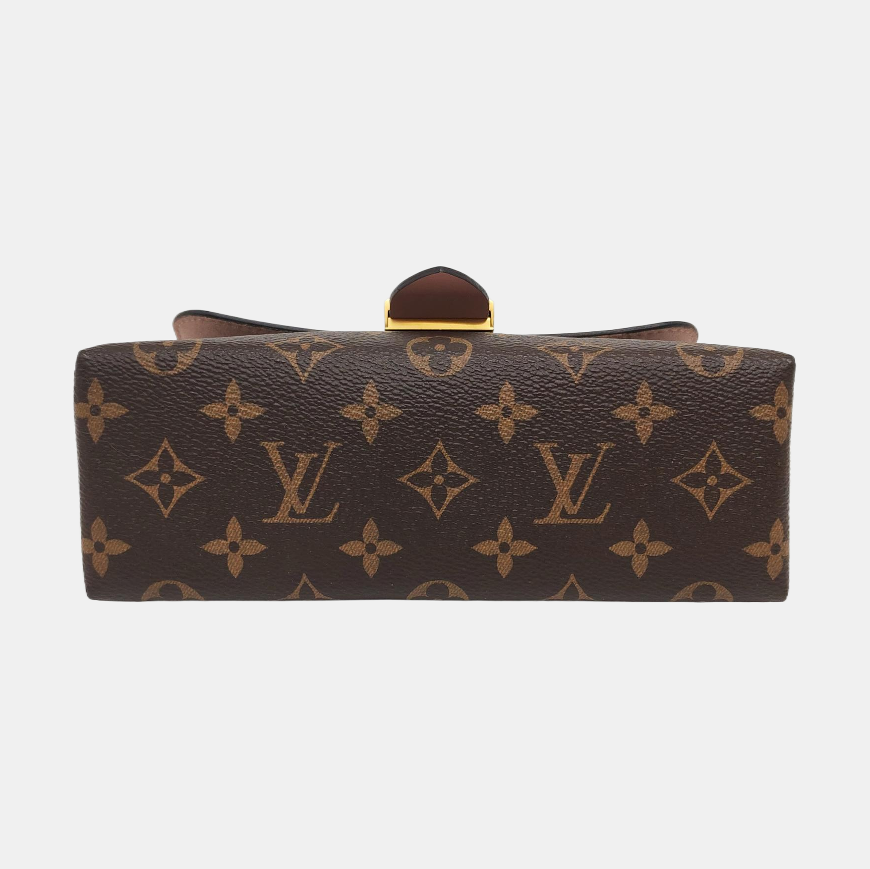 LOCKY BB Monogram Coated Canvas Pink