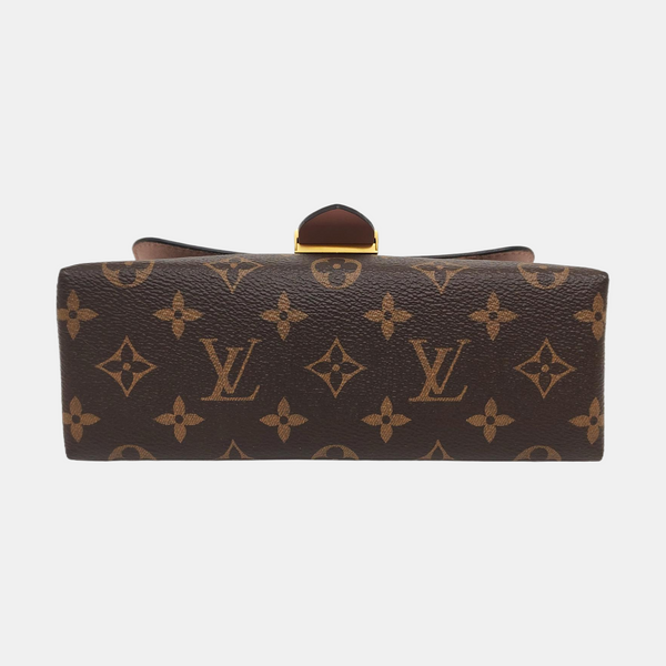 LOCKY BB Monogram Coated Canvas Pink