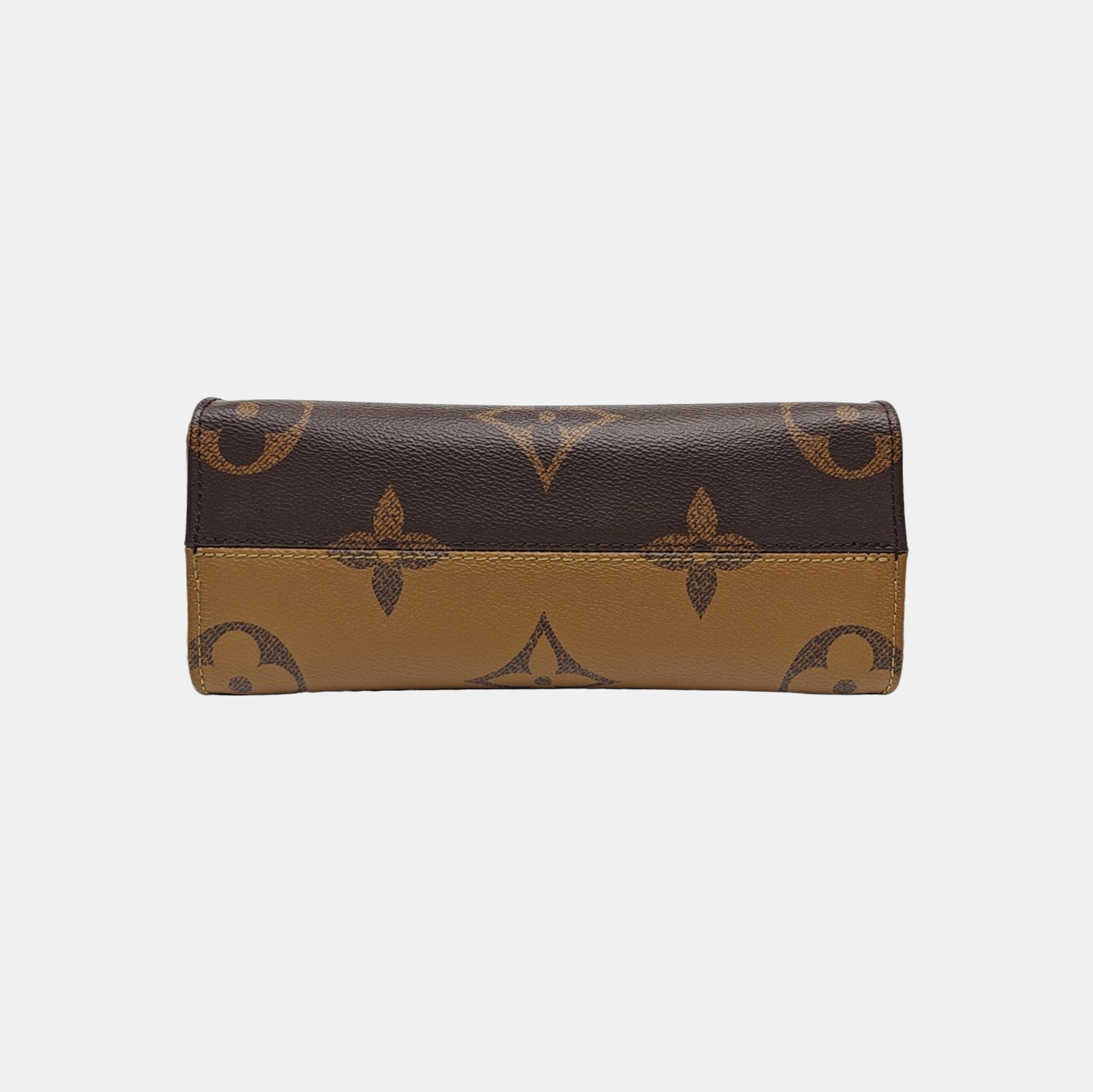ONTHEGO PM Monogram Coated Canvas Brown