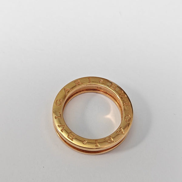 B.ZERO1 18k Rose Gold Ring EU 50