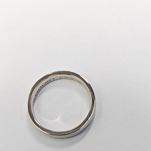 LES ÉTERNELLES Platinum 950 Silver Ring EU 54