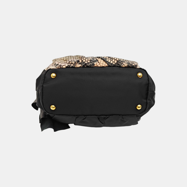 Nylon Shoulder Bag Multicolor