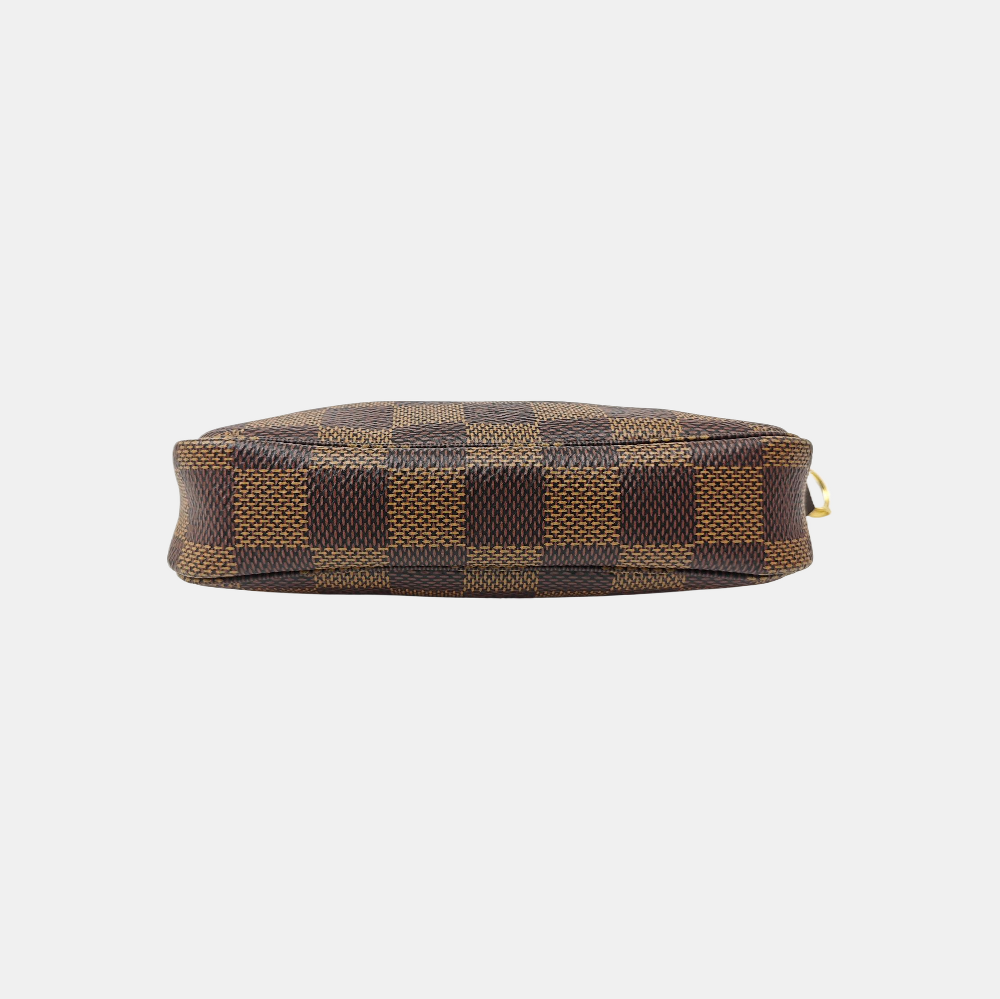ACCESSOIRES Mini Damier Ebene Coated Canvas Brown