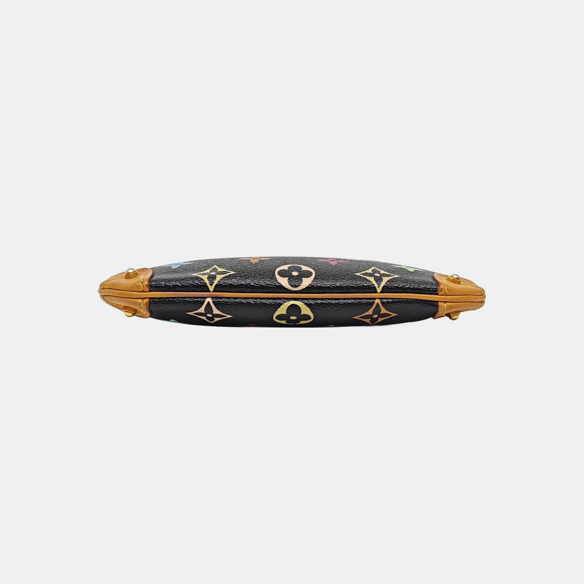 LV × TM VINTAGE MILLA Monogram Coated Canvas Black