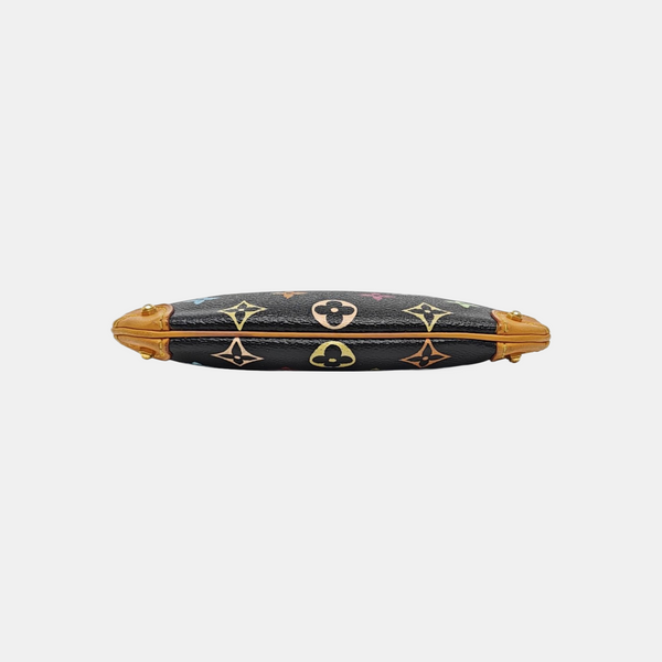 LV × TM VINTAGE MILLA Monogram Coated Canvas Black
