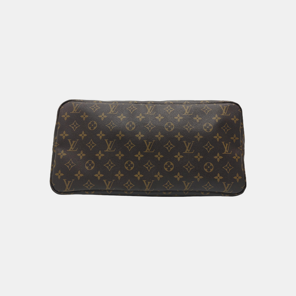 NEVERFULL GM Monogram Coated Canvas Brown