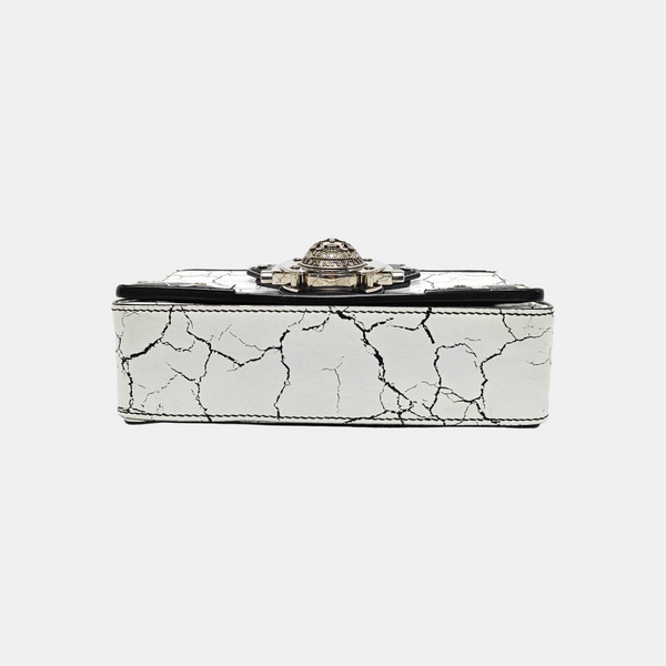 Calfskin Shoulder Bag White