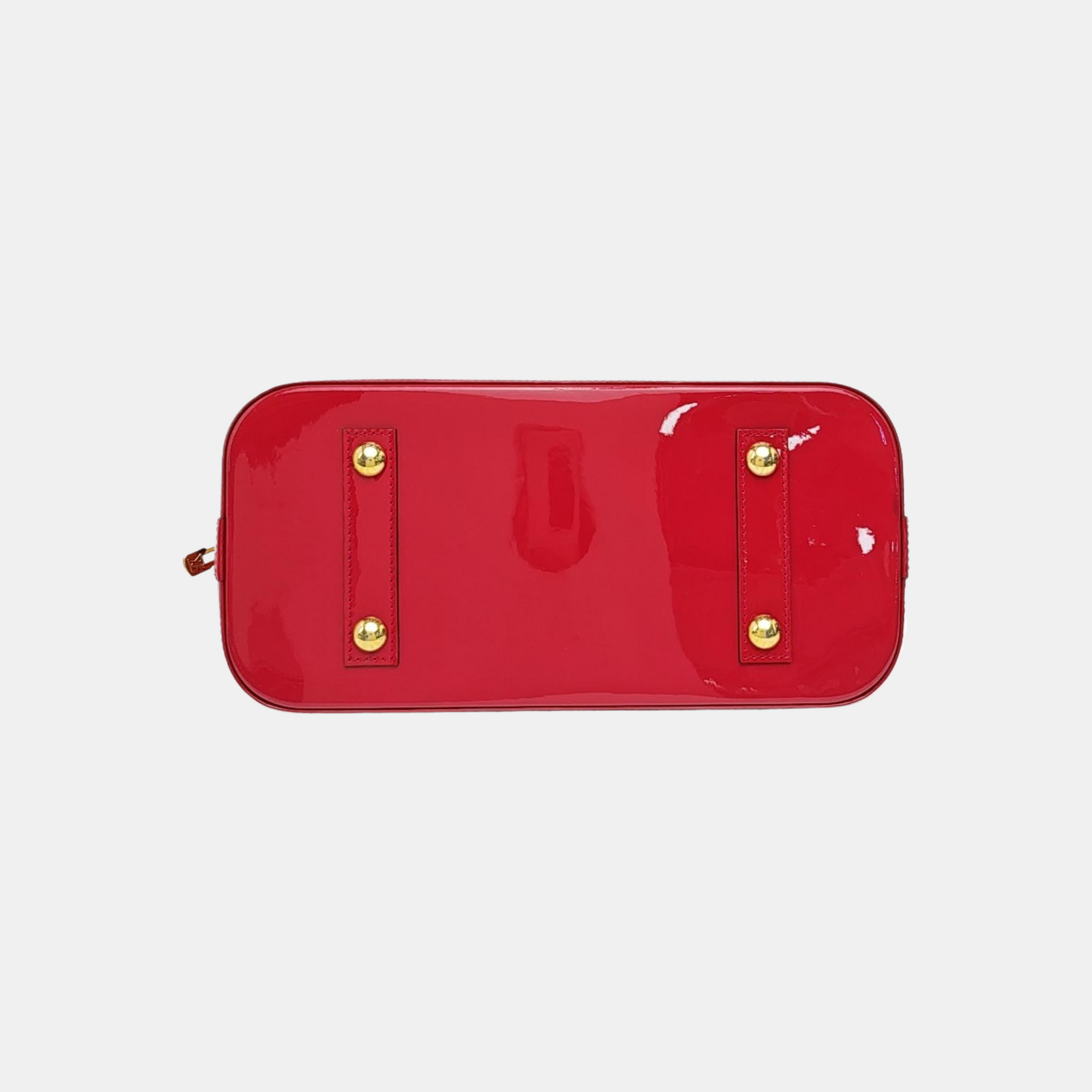 ALMA PM Patent Leather Red