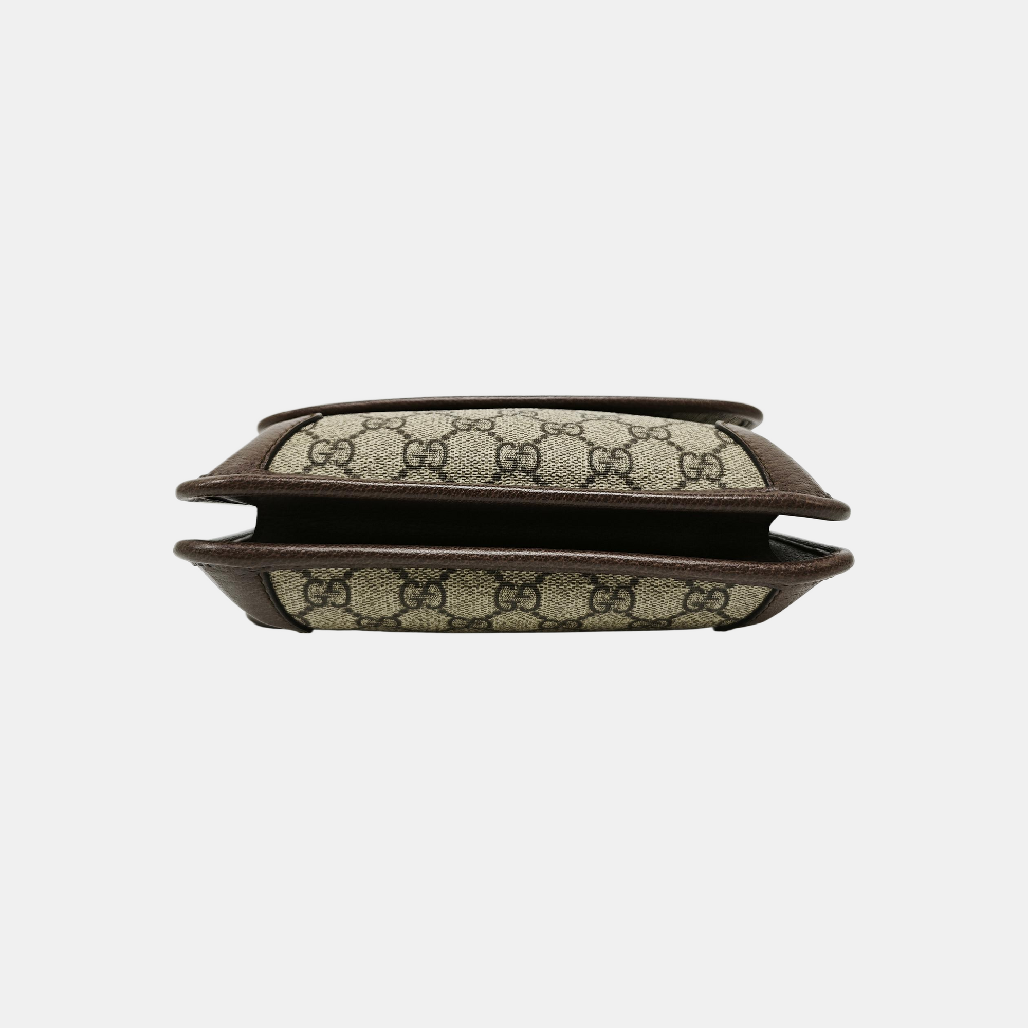 Neo Vintage Small Monogram Coated Canvas Beige