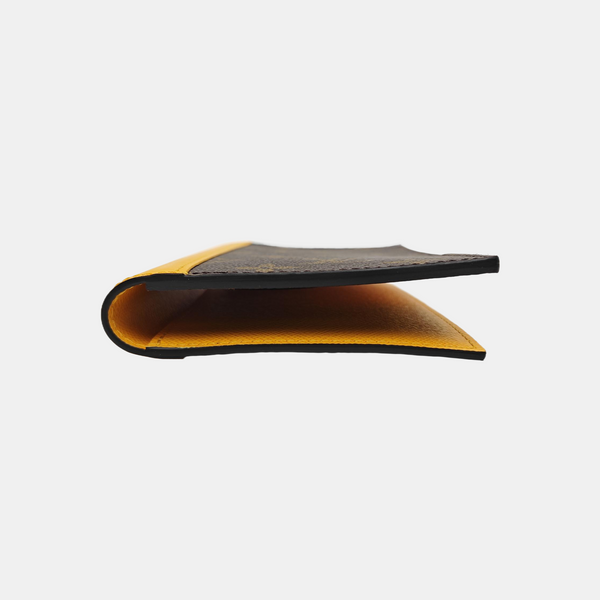 BRAZZA Monogram Coated Canvas Brown Card Holder